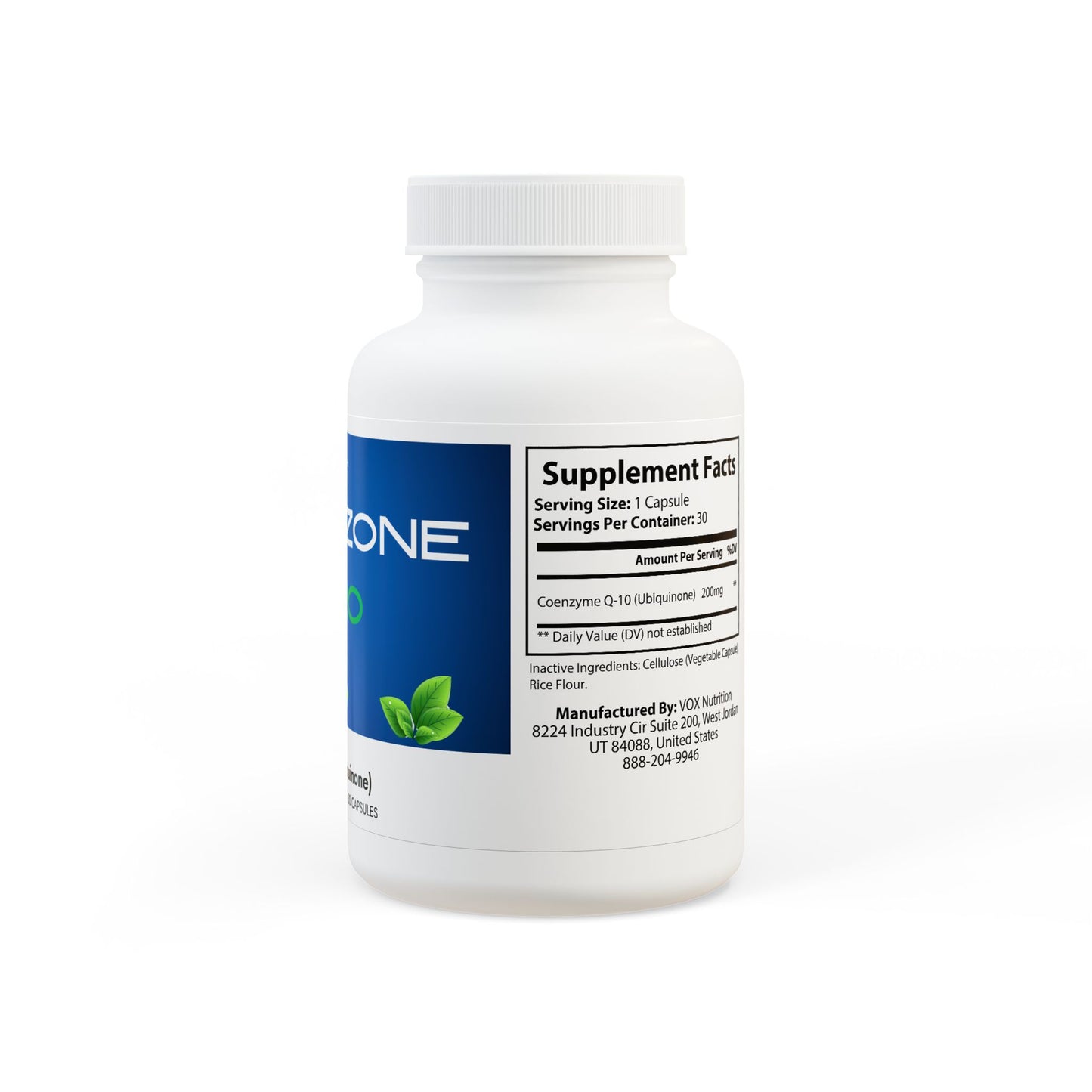 CoQ10 (Ubiquinone) Supplement (30 Capsules)