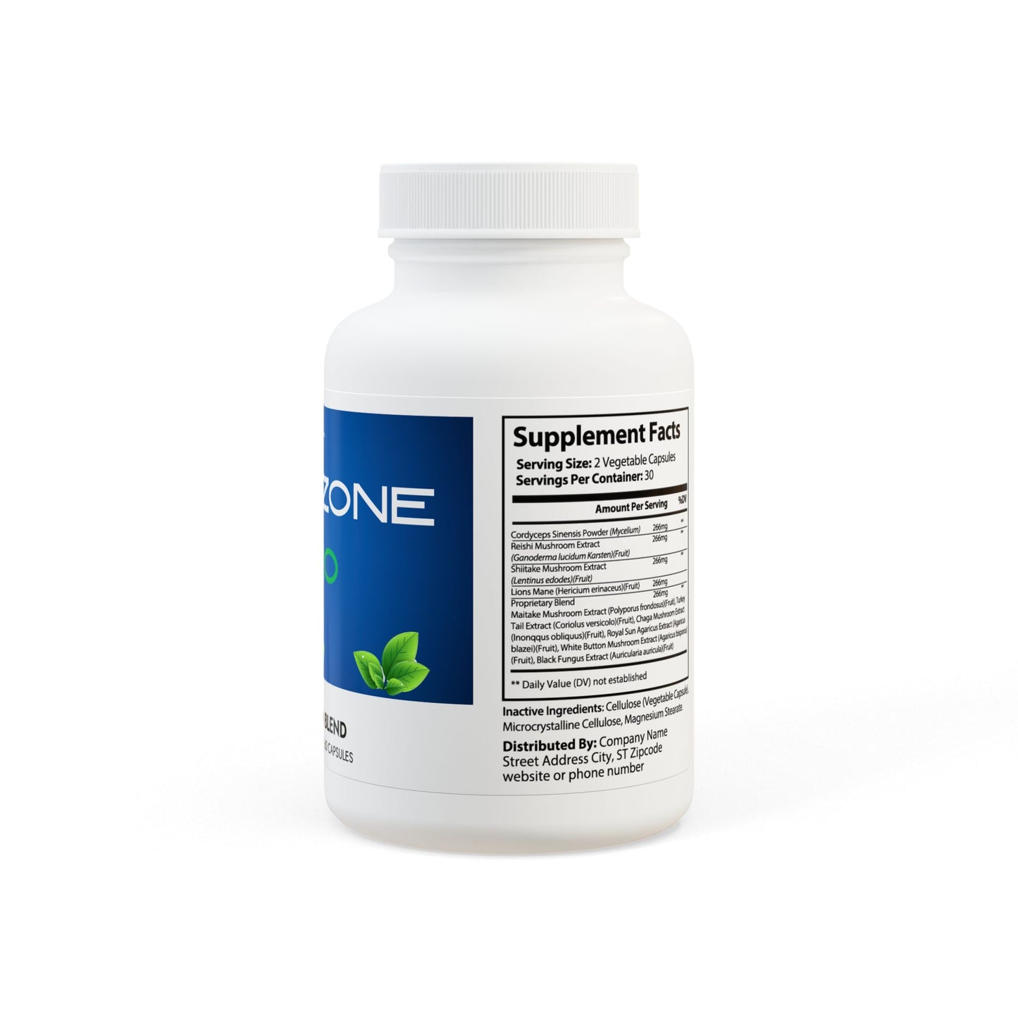 Mushroom Blend Supplement (60 Capsules)