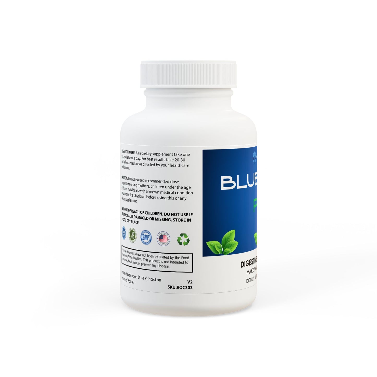 Digestive Enzyme Blend Supplement (60 Capsules)