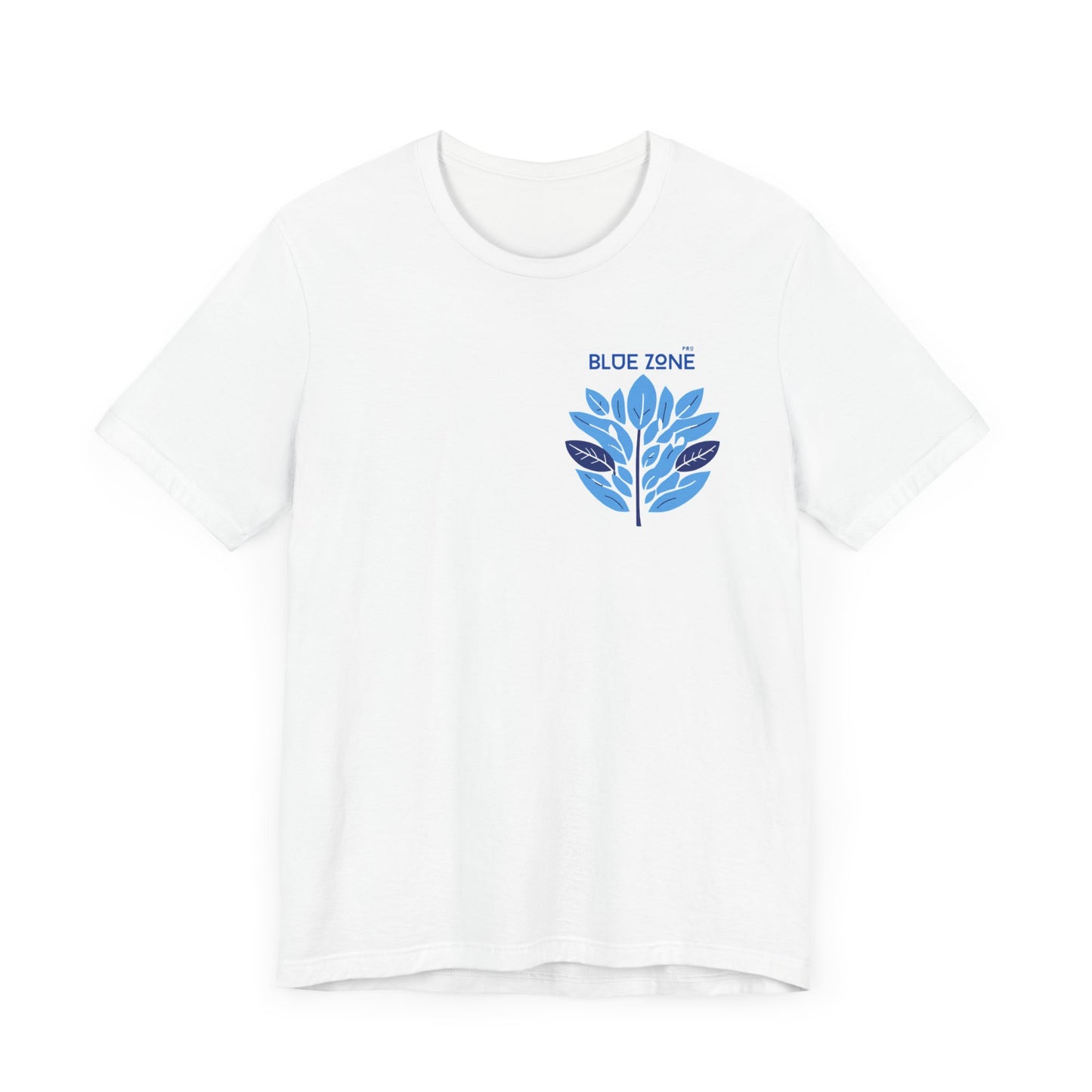 Blue Zone Unisex Jersey Tee - Casual Comfort for Everyday Adventures